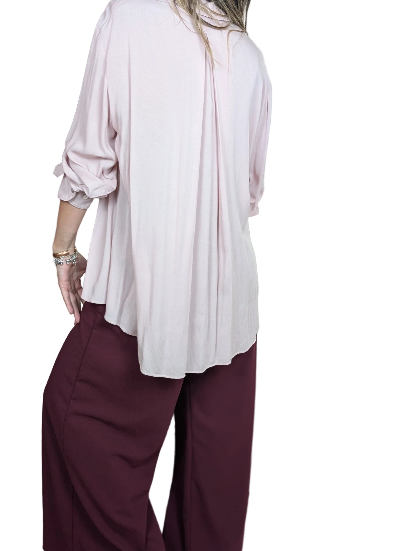Camisa palo de rosa