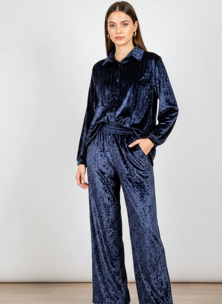 Camisa terciopelo
