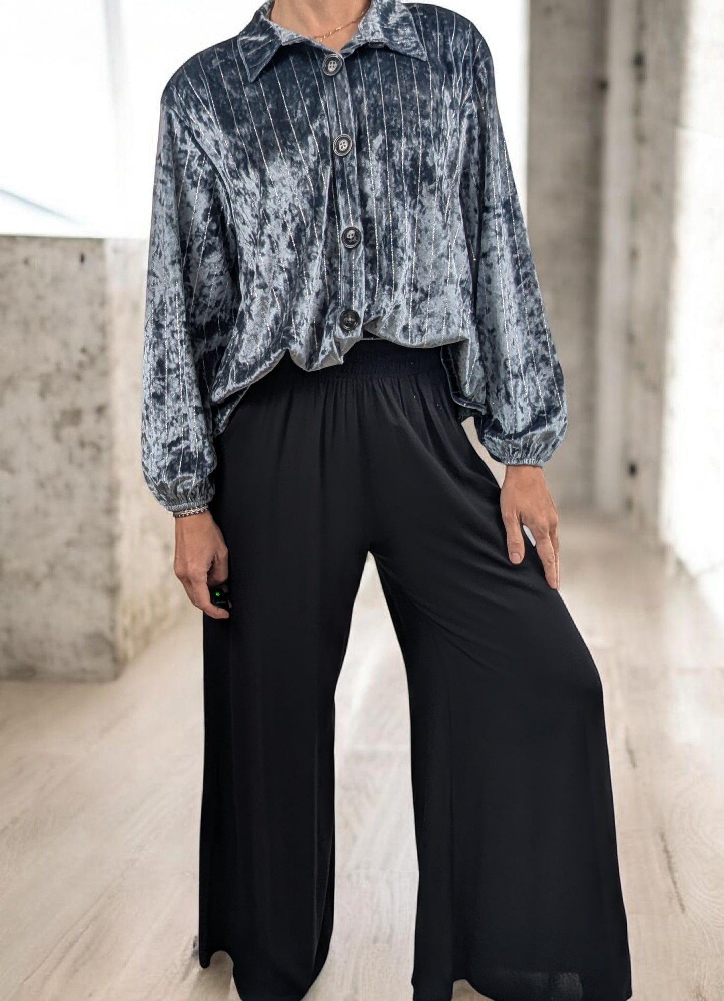 Camisa terciopelo