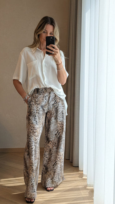 Pantalón leopardo