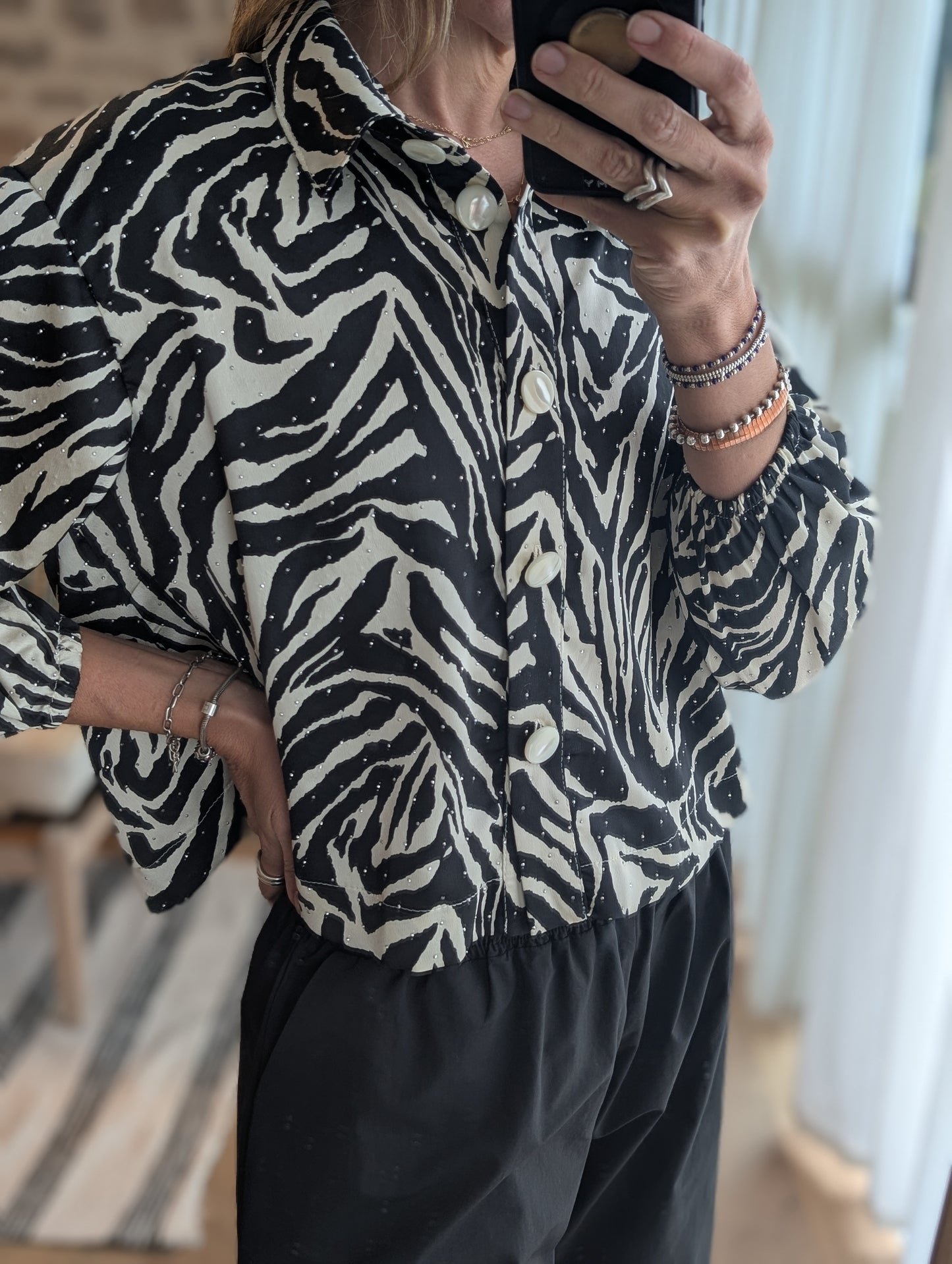 Camisa cebra