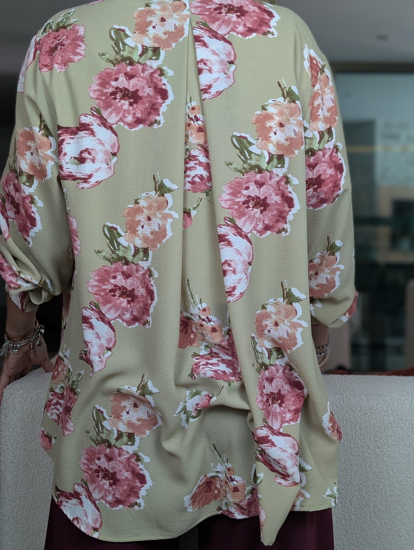 Camisa flores